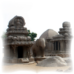 Indische Tempelanlage